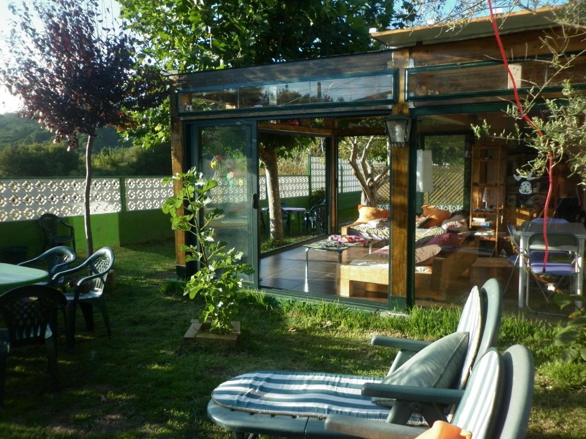 Cabana Rustica En Plena Naturaleza En Playa De Nerga, Ria De Vigo, Hio Luaran gambar